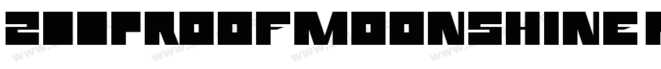 200proofmoonshine remix字体转换